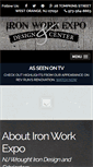Mobile Screenshot of ironworkexpo.com