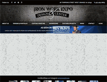 Tablet Screenshot of ironworkexpo.com